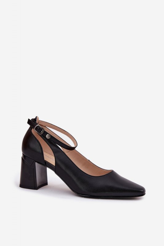 Czółenka Model Maciejka K6816-01 Black - Step in style