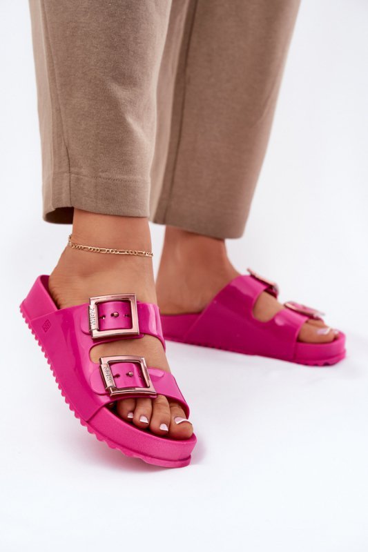 Sandał Klapki Model Zaxy NN285093 Fuksja - Step in style