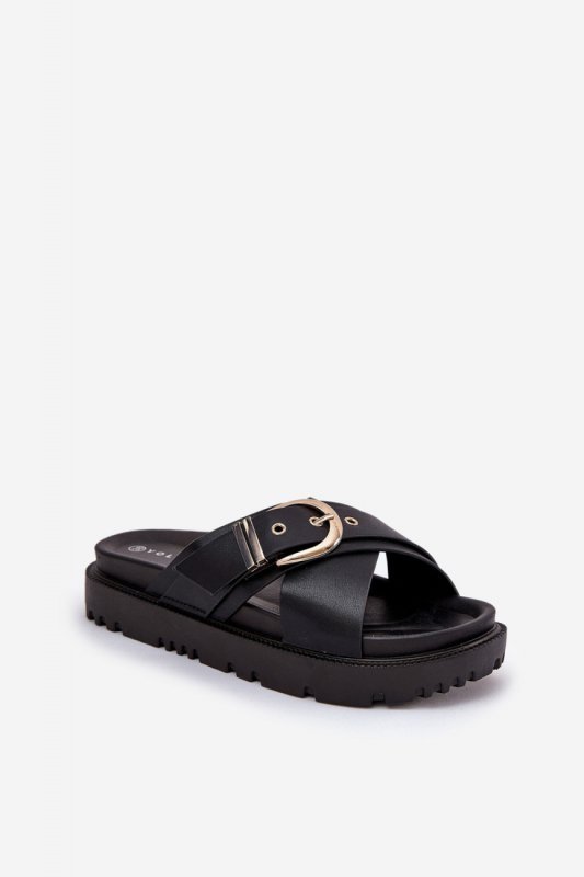 Sandał Klapki Model Honavia GH5159-1 Black - Step in style