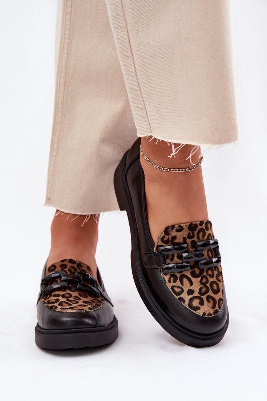 Mokasyny Model Laura Messi 2965 Black - Step in style
