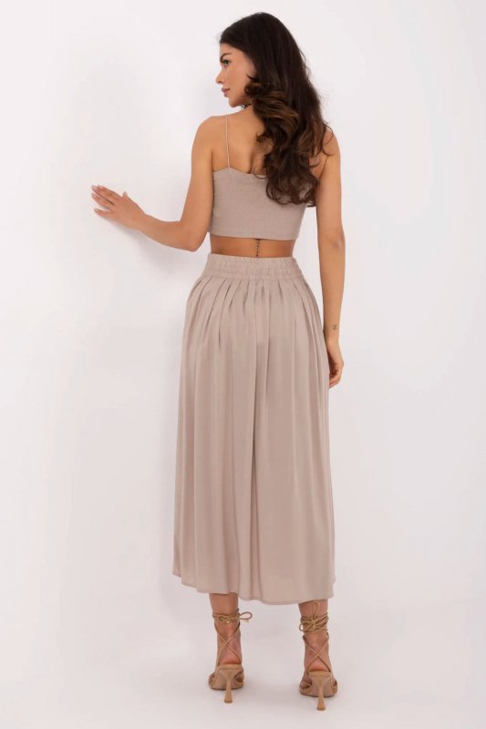 Spódnica Model D73761M50187B Dark Beige - Sublevel
