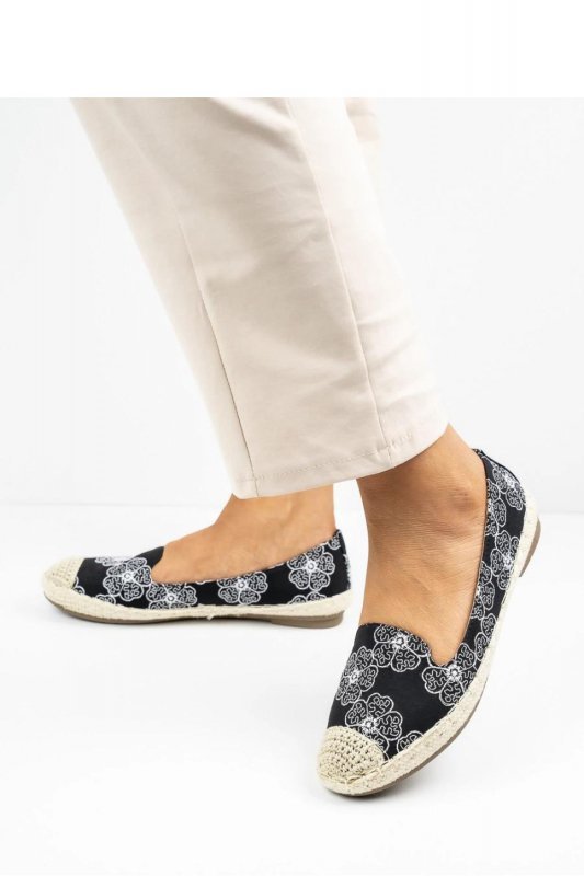 Espadryle Model VG255 Black - Inello