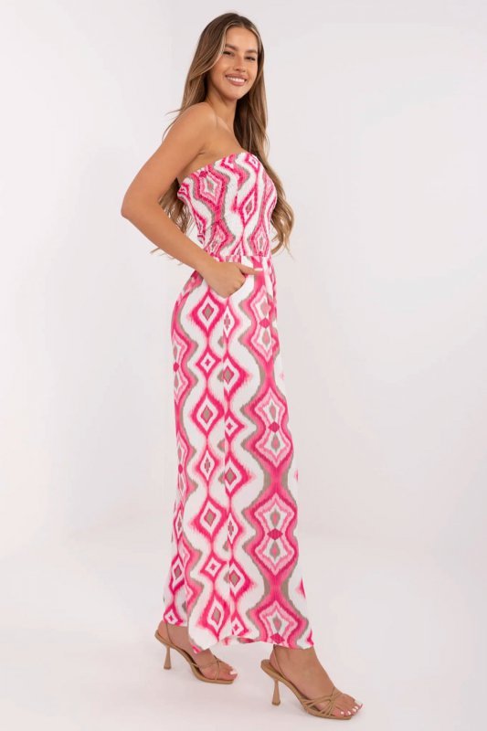 Kombinezon Model MI-KO-611251.09 White/Pink - Italy Moda