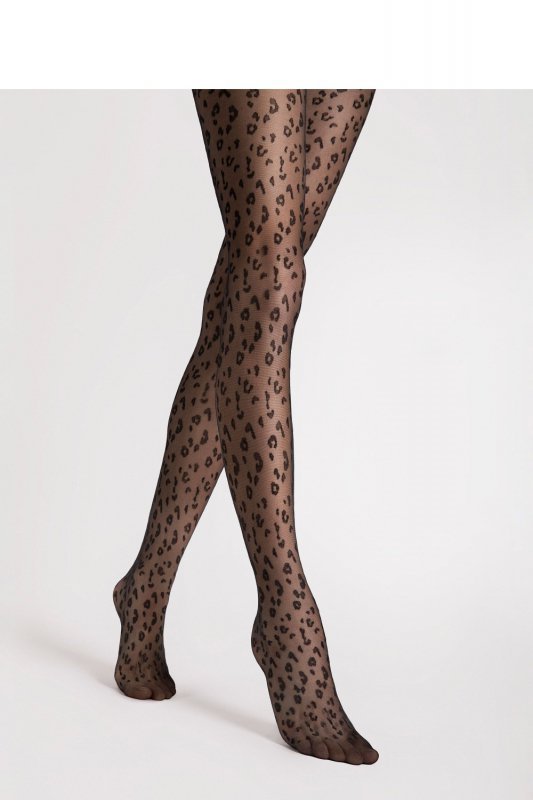 Rajstopy Model Jungle 20 Den Black - Fiore