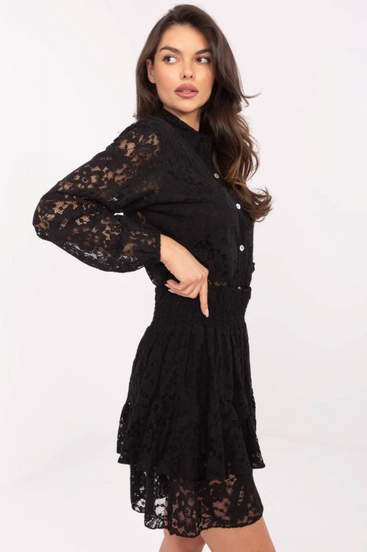 Spodnie Komplet Model MI-KMPL-88691.87 Black - Italy Moda
