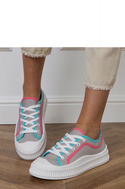 Trampki Model Salis FY-111 Grey - PRIMO
