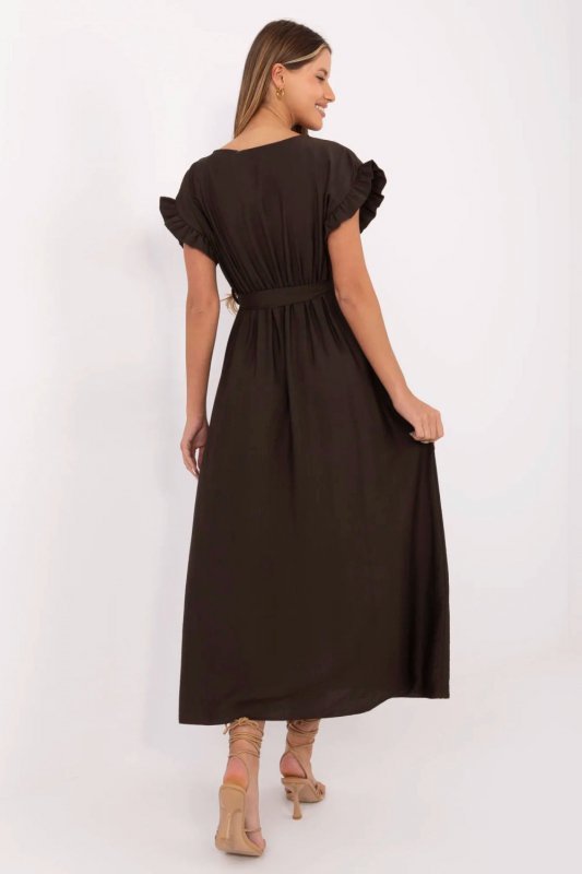 Sukienka Model MI-SK-A3849.91 Dark Brown - Italy Moda