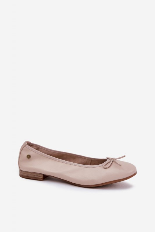 Baleriny Model Maciejka P6800-04 Beige - Step in style