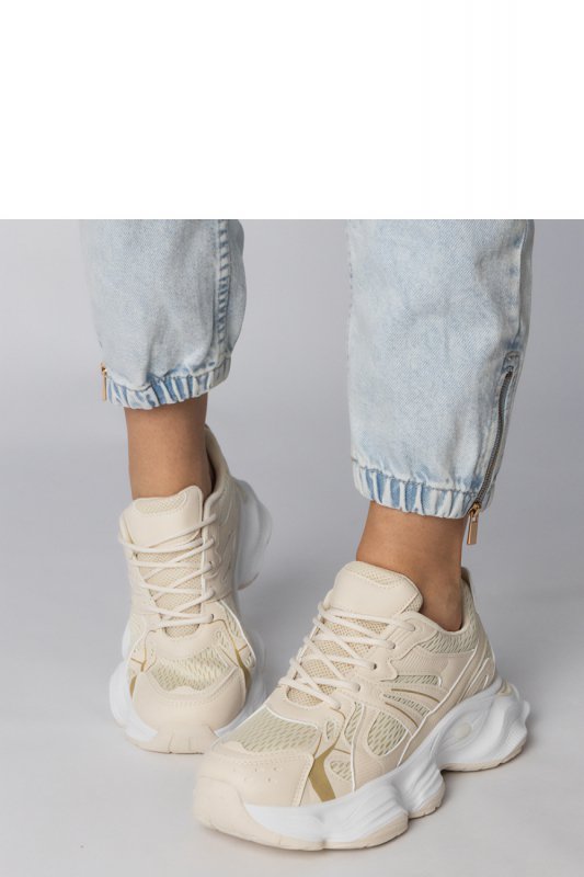 Buty Sportowe Model Klarris PC2811 Beige - PRIMO