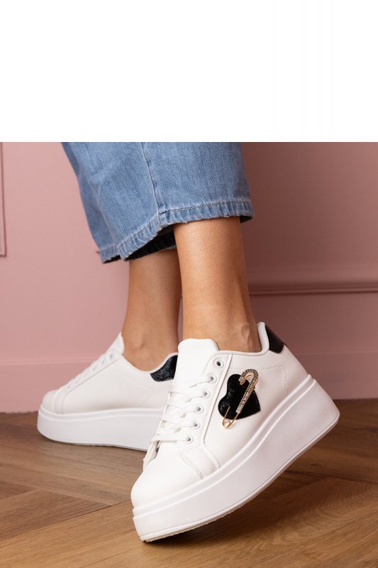 Buty Sportowe Model Lerisol 8919 White/Black - PRIMO