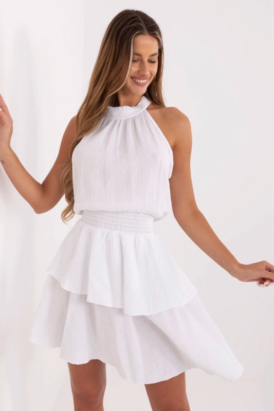 Sukienka Model MI-SK-92166.71P White - Italy Moda