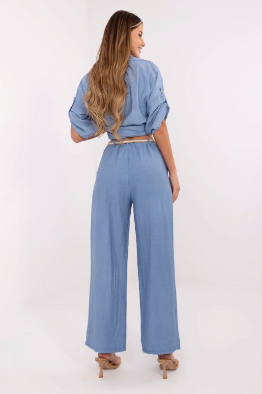 Spodnie Damskie Model MI-SP-6560.73P Blue - Italy Moda
