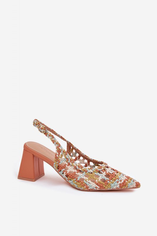 Sandały Model Ebina C-224 Multicolor Yellow - Step in style