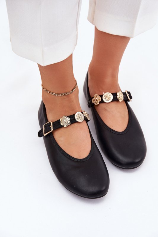 Baleriny Model Firicene 1860 Black - Step in style