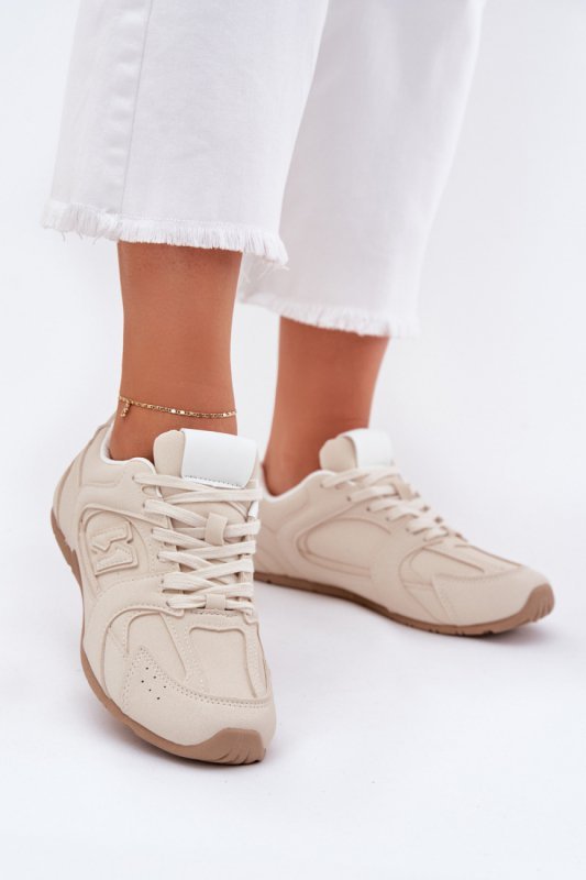 Buty Sportowe Model Dorella 897-4C Beige - Step in style