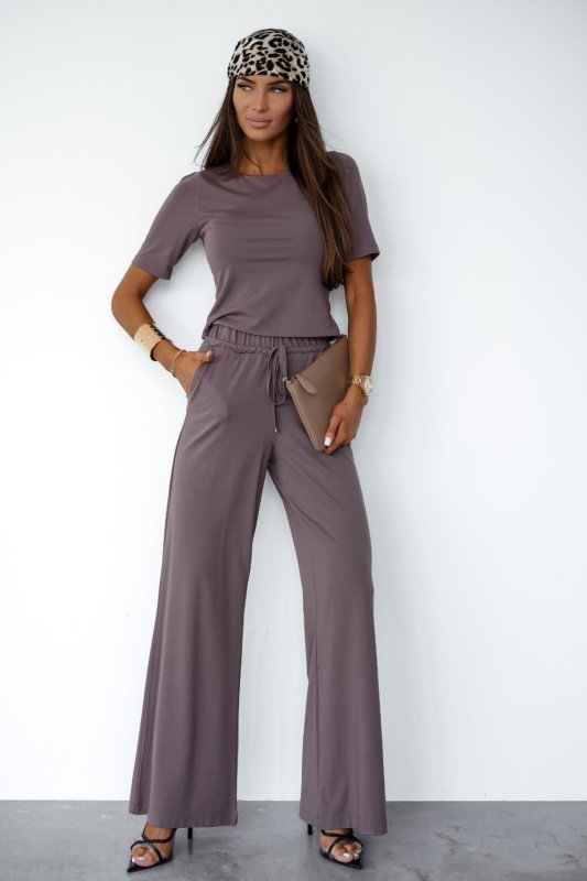 Spodnie Komplet Model Dallas 295624533 Mocca - LaBalancia