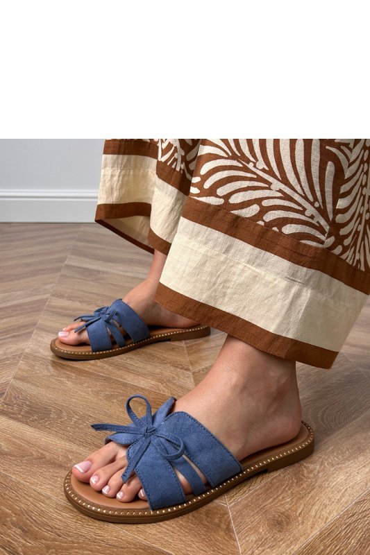 Sandał Klapki Model Favira 9136 Blue - PRIMO