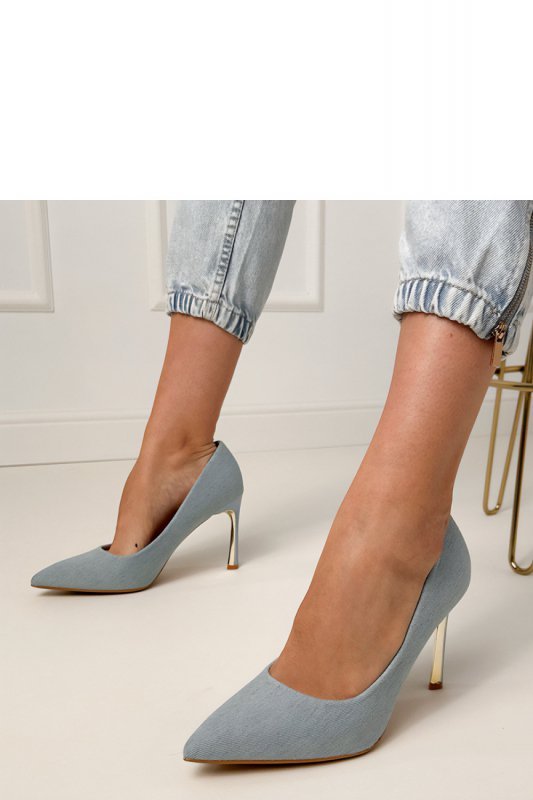 Szpilki Model Klaris PP-925 Jeans - PRIMO