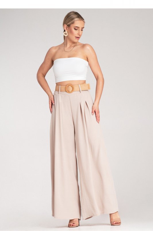 Spodnie Damskie Model M1160 Beige - Figl