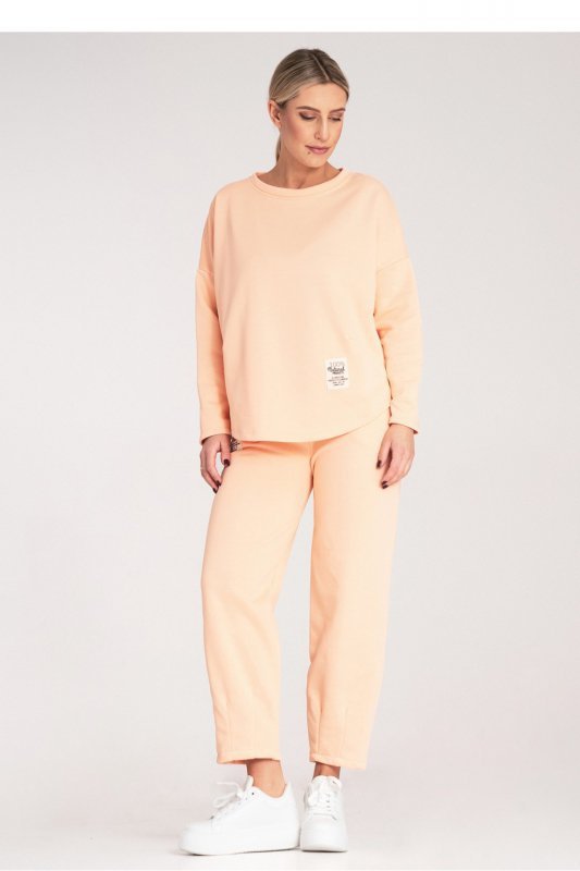 Spodnie Dres Model M1125 Orange - Figl