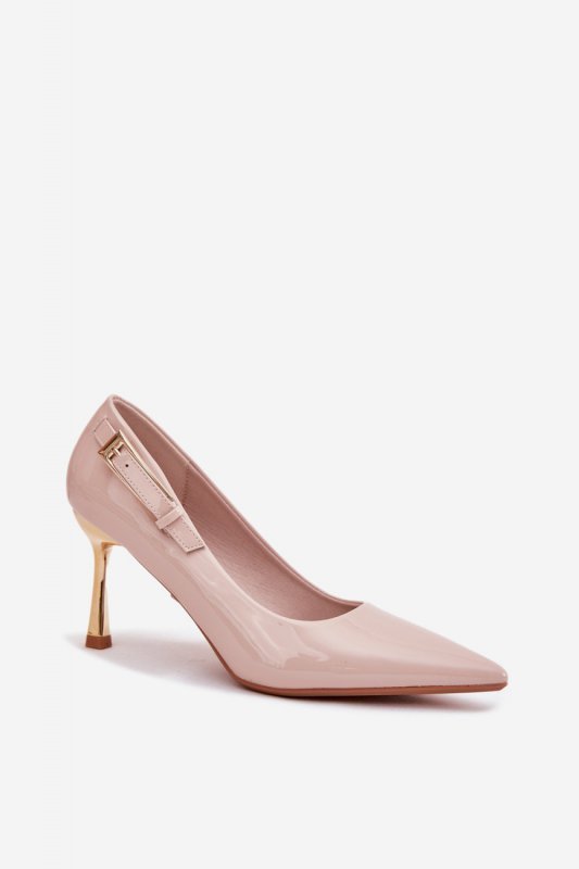 Szpilki Model Mivira LE137P Beige - Step in style