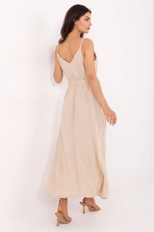 Sukienka Model TW-SK-BI-1458-1.64 Beige - Och Bella