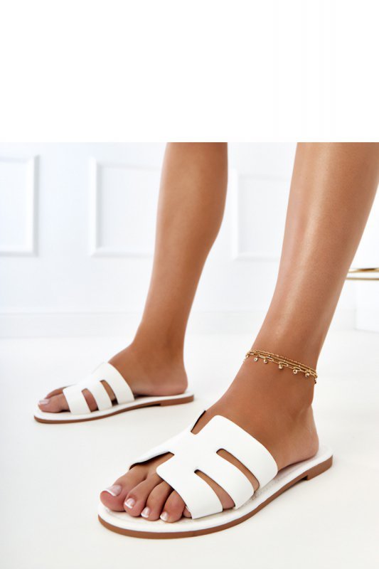 Sandał Klapki Model Ragos DM465 White - PRIMO
