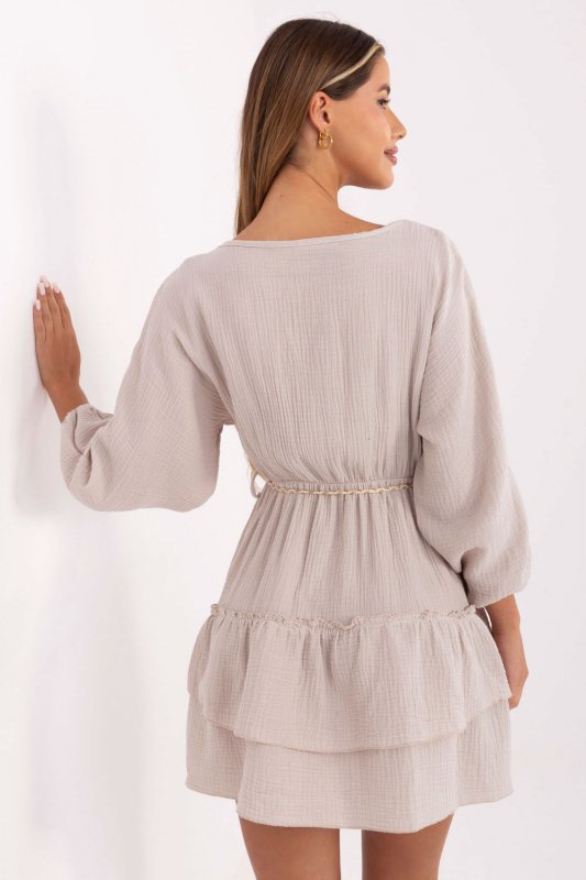 Spodnie Sukienka Model MI-SK-A5079.27 Beige - Italy Moda