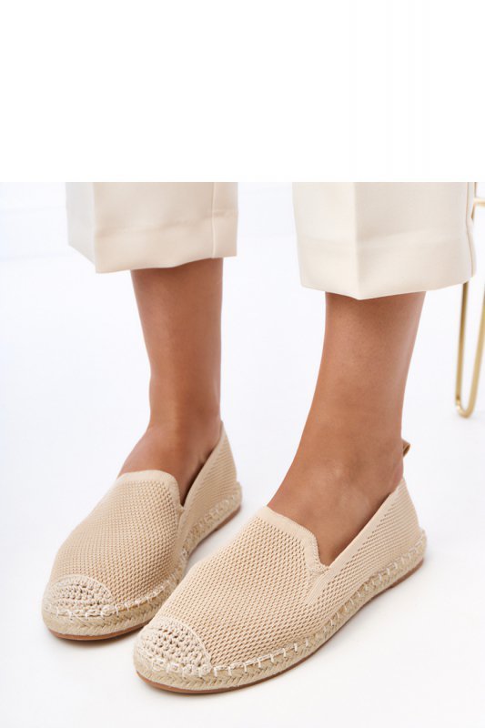 Espadryle Model Luna E5526 Beige - PRIMO