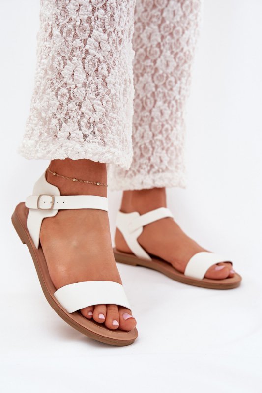Sandały Model Kivara 11-59 White - Step in style