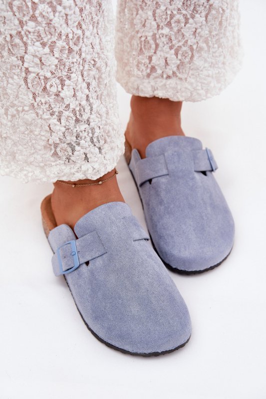 Sandał Klapki Model Klarae H5088 Blue - Step in style