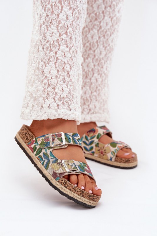 Sandał Klapki Model Lee Cooper LCW-25-35-3480L Multicolor - Step in style