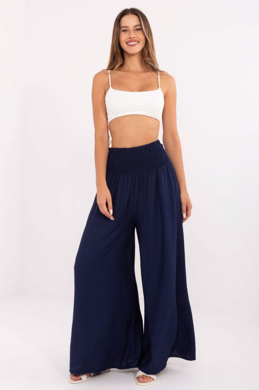 Spodnie Damskie Model MI-SP-A2543.27 Navy - Italy Moda