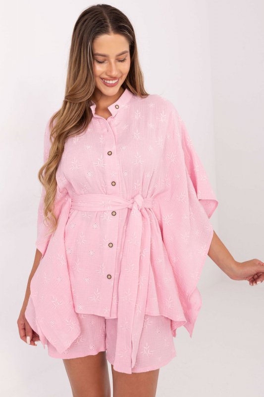 Spodnie Komplet Model LK-KMPL-510072.68 Light Pink - Lakerta