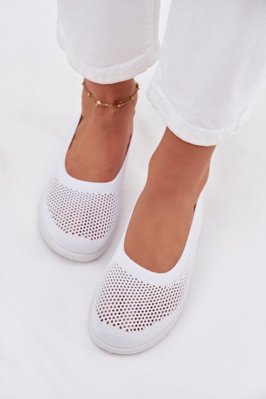 Baleriny Model Virella NB738 White - Step in style