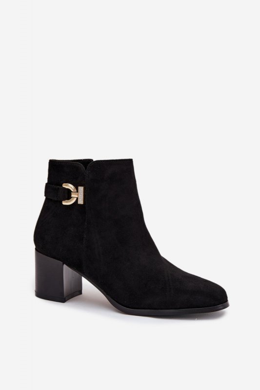 Botki Model Renora H0258 Black - Step in style