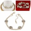 BRACELET GOLD CELEBRITY NEREZOVÁ OCEL