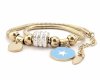 BRACELET GOLD CELEBRITY NEREZOVÁ OCEL