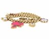 BRACELET GOLD CELEBRITY NEREZOVÁ OCEL