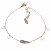 BRACELET GOLD CELEBRITY NEREZOVÁ OCEL