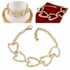 BRACELET GOLD CELEBRITY NEREZOVÁ OCEL