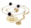 BRACELET GOLD CELEBRITY NEREZOVÁ OCEL