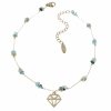 BRACELET GOLD CELEBRITY NEREZOVÁ OCEL