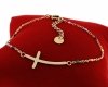 BRACELET GOLD CELEBRITY NEREZOVÁ OCEL