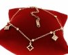 BRACELET GOLD CELEBRITY NEREZOVÁ OCEL