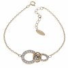 BRACELET GOLD CELEBRITY NEREZOVÁ OCEL