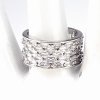 Goldring 17,00 mm. vergoldete Verlobung Xuping
