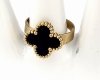 Ring 18,30 mm, goldener Edelstahl