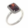 Goldring 17,00 mm. vergoldete Verlobung Xuping