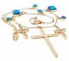 ARMBAND GOLD CELEBRITY EDELSTAHL